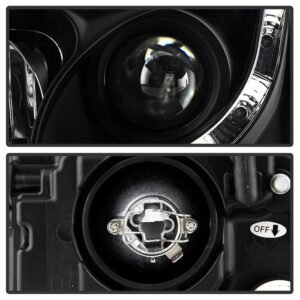 Volvo S40 97-03 Projector Headlights - Black - Image 3