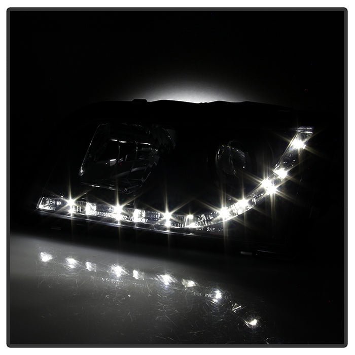 Volvo S40 97-03 Projector Headlights - Black