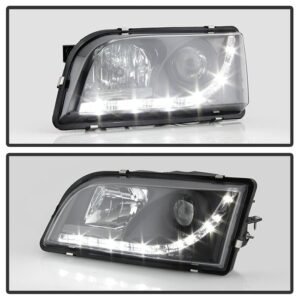 Volvo S40 97-03 Projector Headlights - Black - Image 8