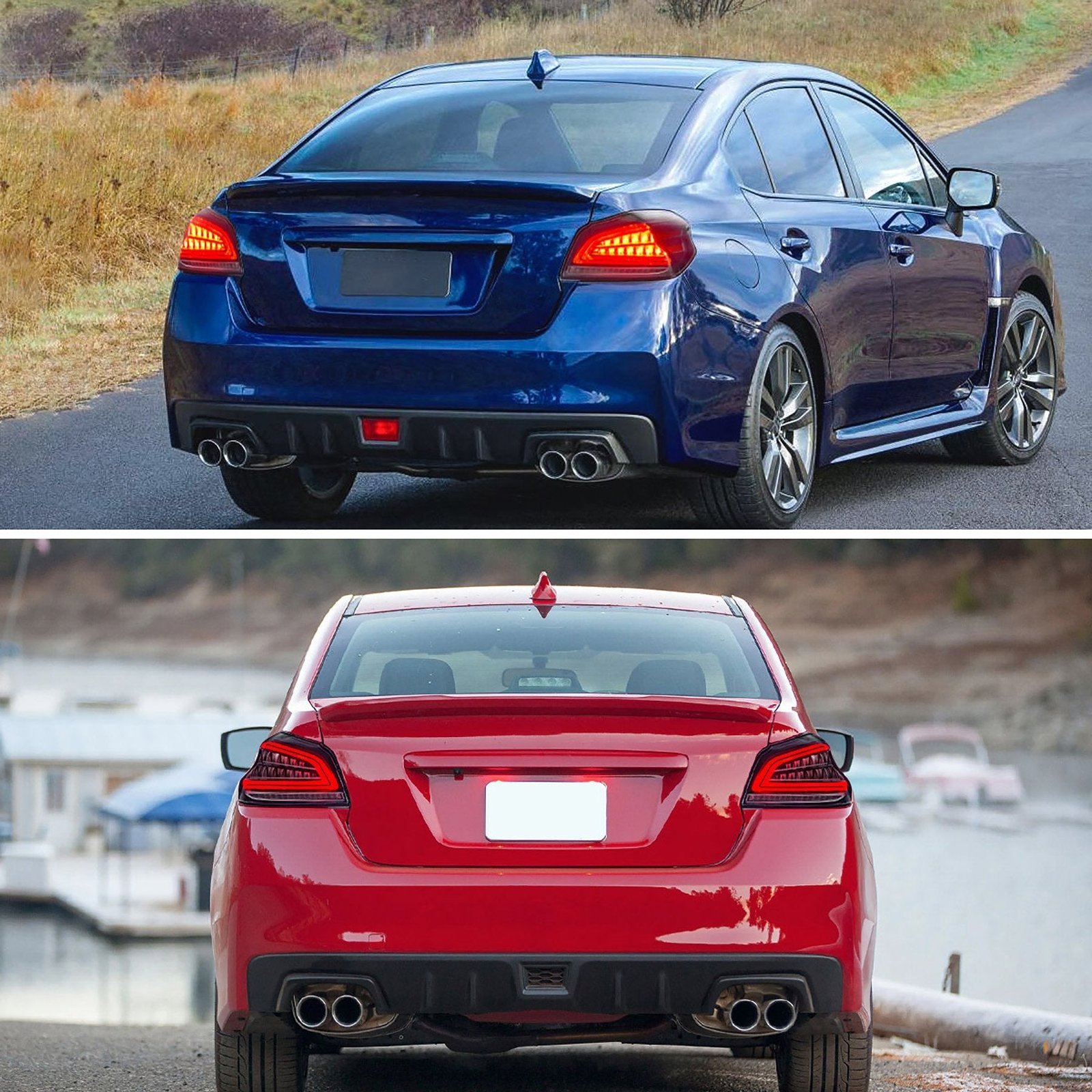 15-21 Subaru WRX & WRX STI 1th Gen(VA) Vland LED Tail Lights With Sequential Turn Signal - Image 10