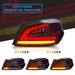 15-21 Subaru WRX & WRX STI 1th Gen(VA) Vland LED Tail Lights With Sequential Turn Signal - Image 7