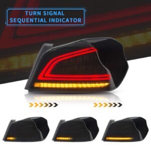 15-21 Subaru WRX & WRX STI 1th Gen(VA) Vland LED Tail Lights With Sequential Turn Signal - Image 5