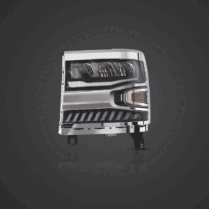 16-18 Chevrolet Silverado 1500 4th Gen Facelift Vland LED Reflection Bowl Headlights Chrome - Image 3
