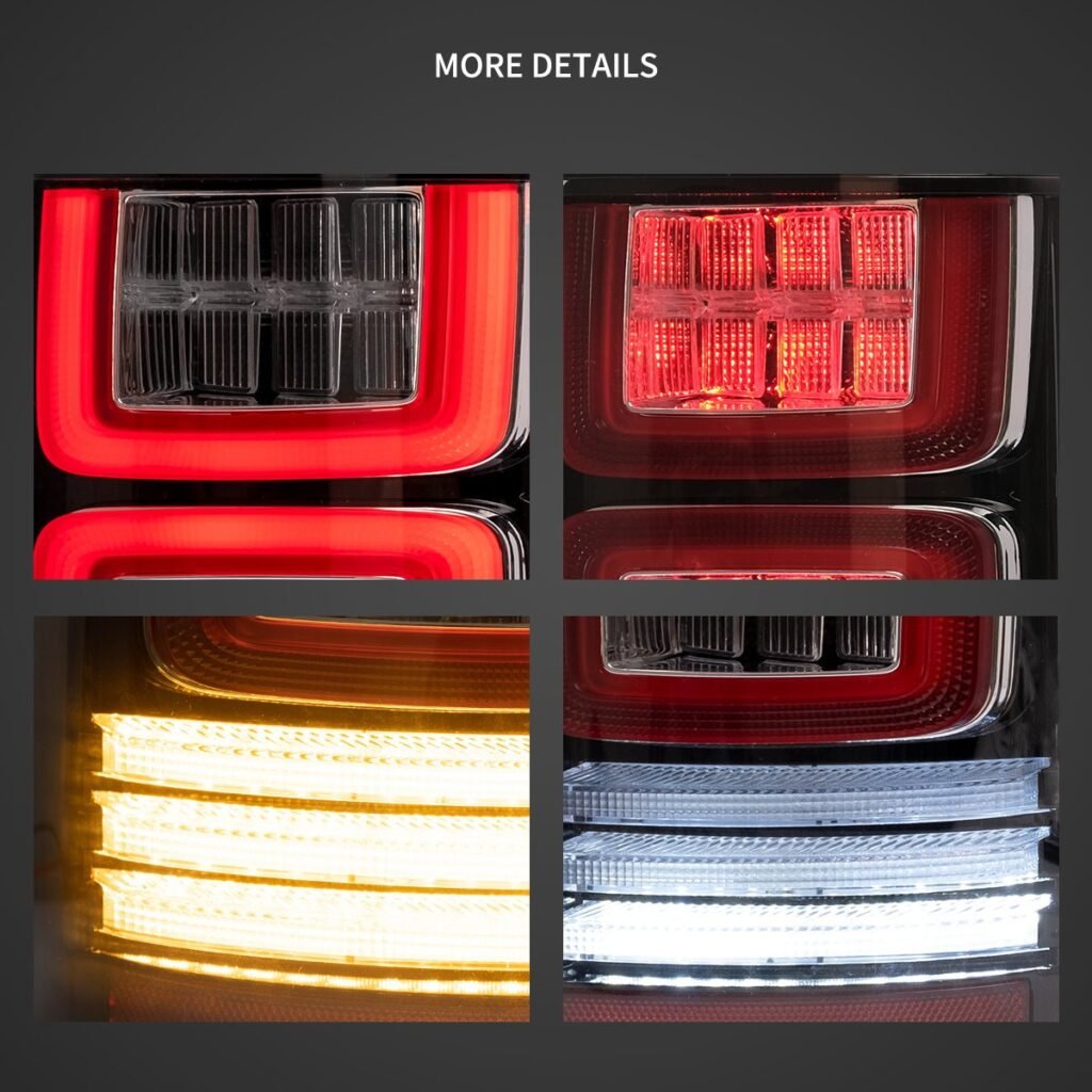15-20 Ford F150 13th Gen (P552) Vland LED Tail Lights With Sequential Turn Signal