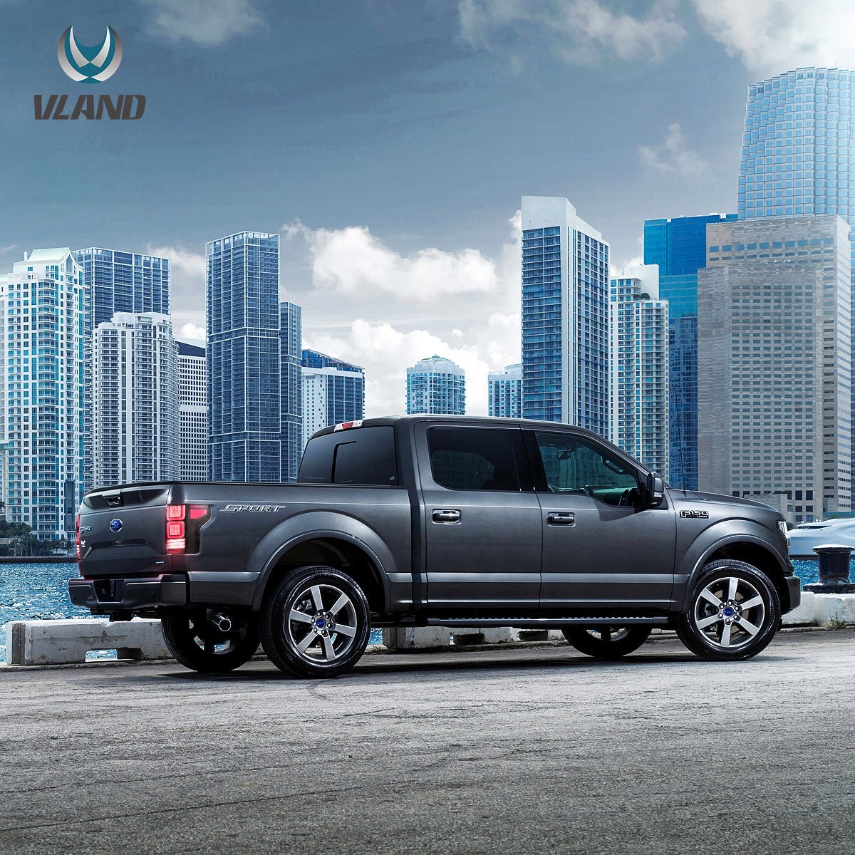 15-20 Ford F150 13th Gen (P552) Vland LED Tail Lights With Sequential Turn Signal - Image 16