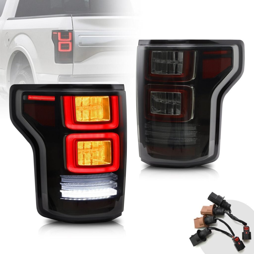 15-20 Ford F150 13th Gen (P552) Vland LED Tail Lights With Sequential Turn Signal