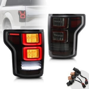 15-20 Ford F150 13th Gen (P552) Vland LED Tail Lights With Sequential Turn Signal - Image 3