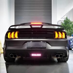 15-22 Ford Mustang 6th Gen (S550) Vland LED Tail Lights with 5 modes Sequential Turn Signal - Image 11