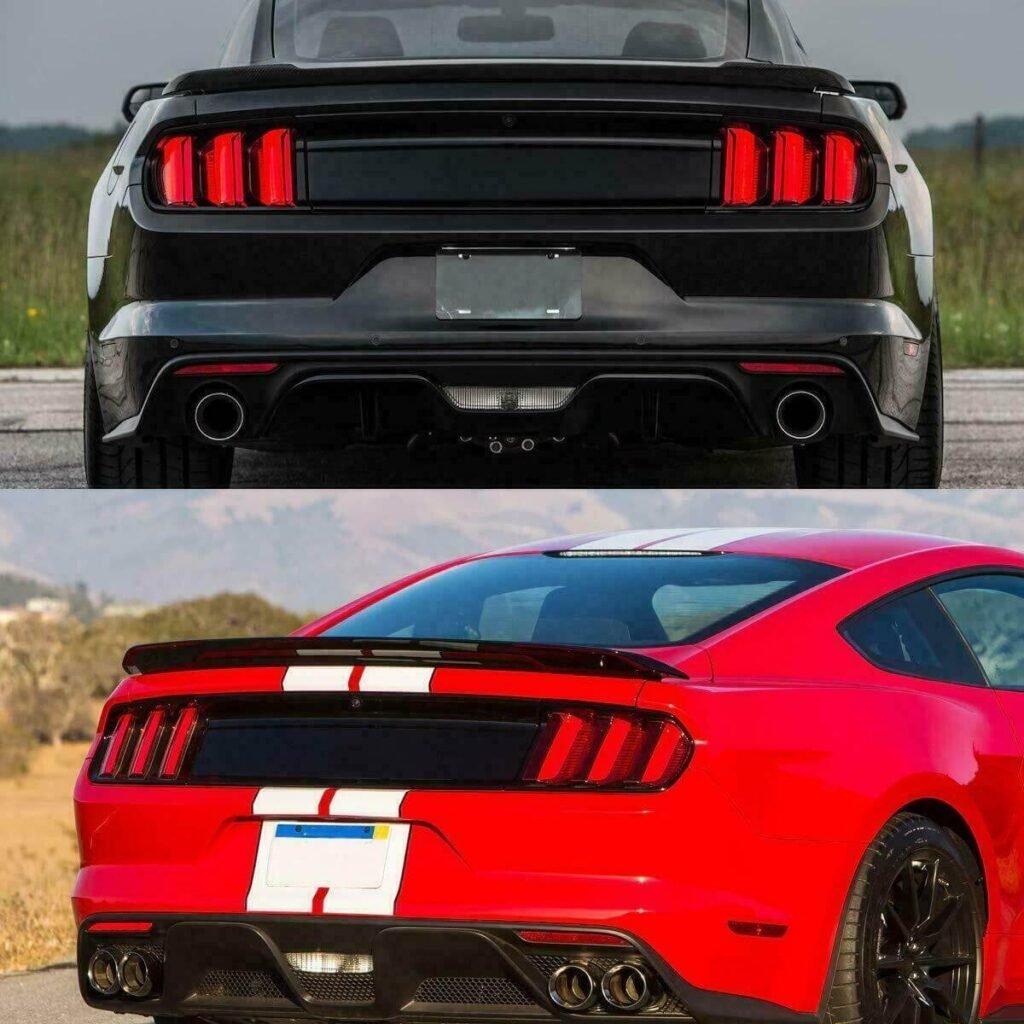 15-22 Ford Mustang 6th Gen (S550) Vland LED Tail Lights with 5 modes Sequential Turn Signal