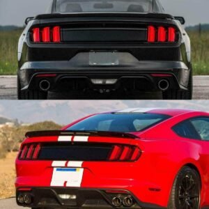 15-22 Ford Mustang 6th Gen (S550) Vland LED Tail Lights with 5 modes Sequential Turn Signal - Image 15