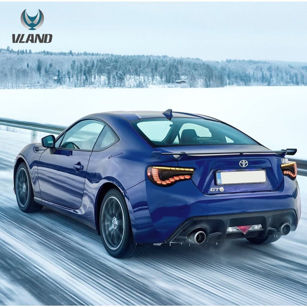 12-20 Toyota 86 GT86 FT86 13-20 Subaru BRZ 13-20 Scion FR-S Vland LED Tail Lights Sequential Turn Signal With Dynamic Welcome Lighting [Dragon Style]