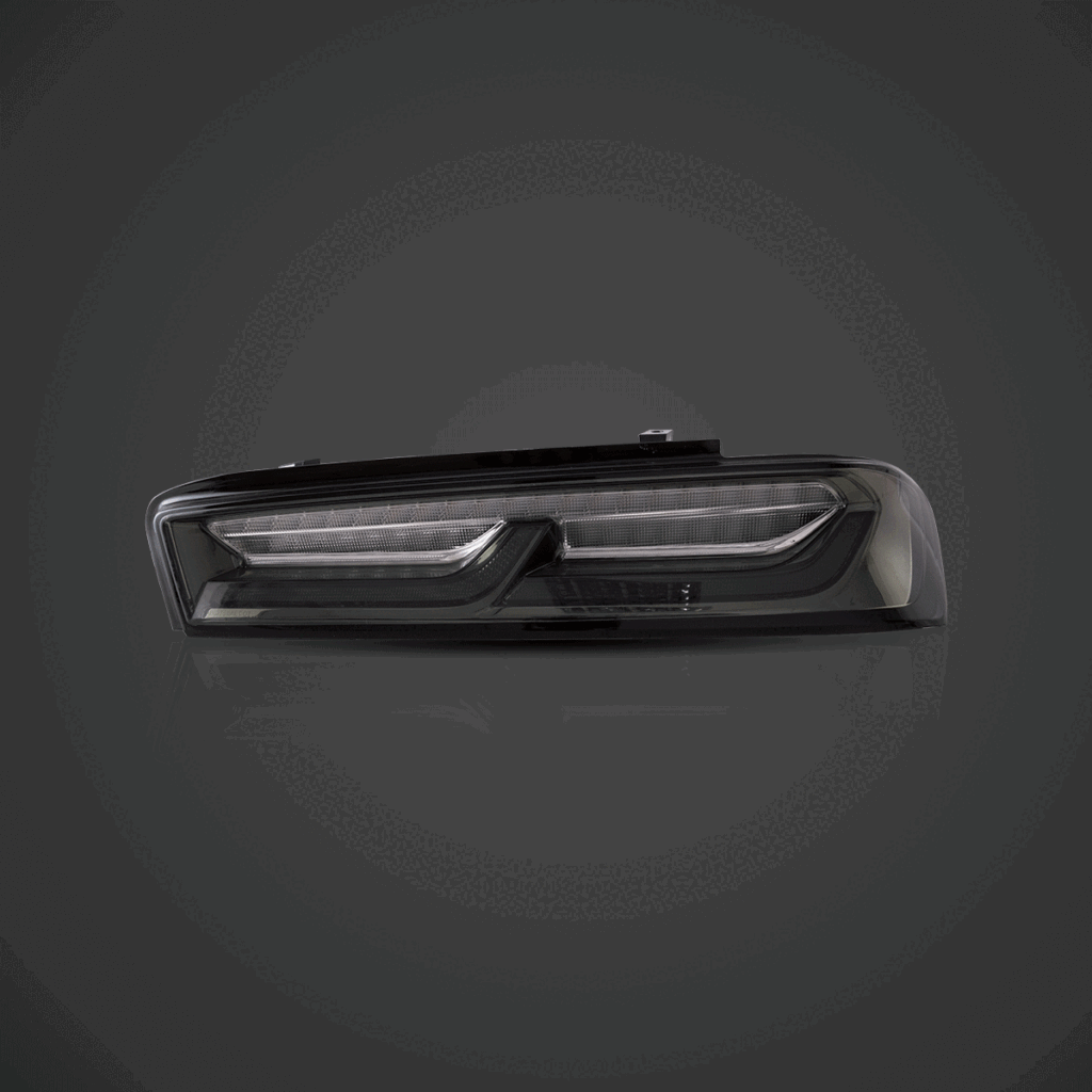 16-18 Chevrolet Camaro 6th Gen Vland LED Tail Lights With Sequential Turn Signal (Plug For US Models)