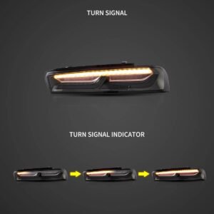 16-18 Chevrolet Camaro 6th Gen Vland LED Tail Lights With Sequential Turn Signal (Plug For US Models) - Image 10