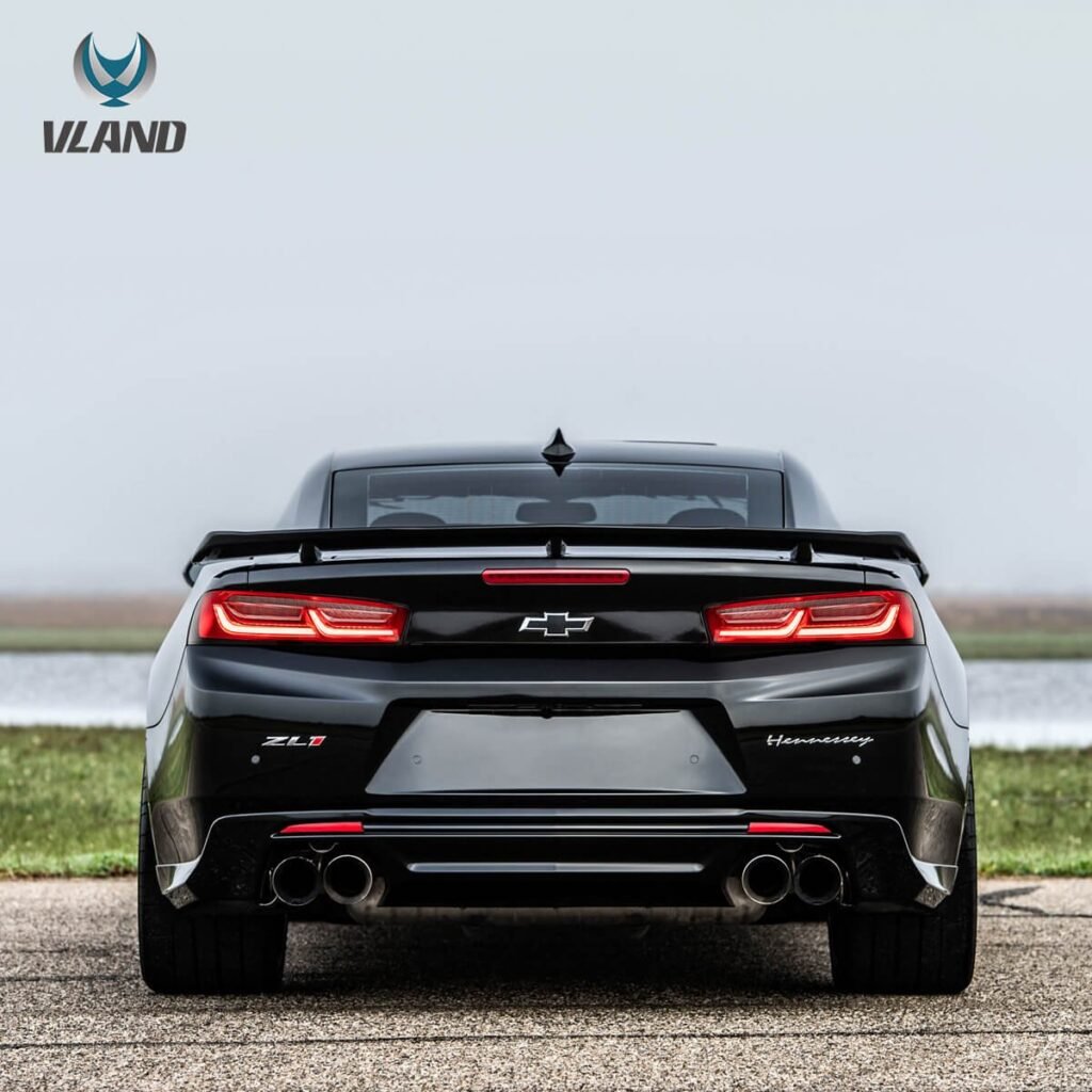 16-18 Chevrolet Camaro 6th Gen Vland LED Tail Lights With Sequential Turn Signal (Plug For US Models)