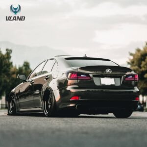 06-12 Lexus IS Series 2th Gen (XE20) Vland LED Tail Lights with Amber Turn Signal - Image 6