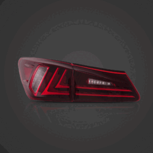 06-12 Lexus IS Series 2th Gen (XE20) Vland LED Tail Lights with Amber Turn Signal - Image 4