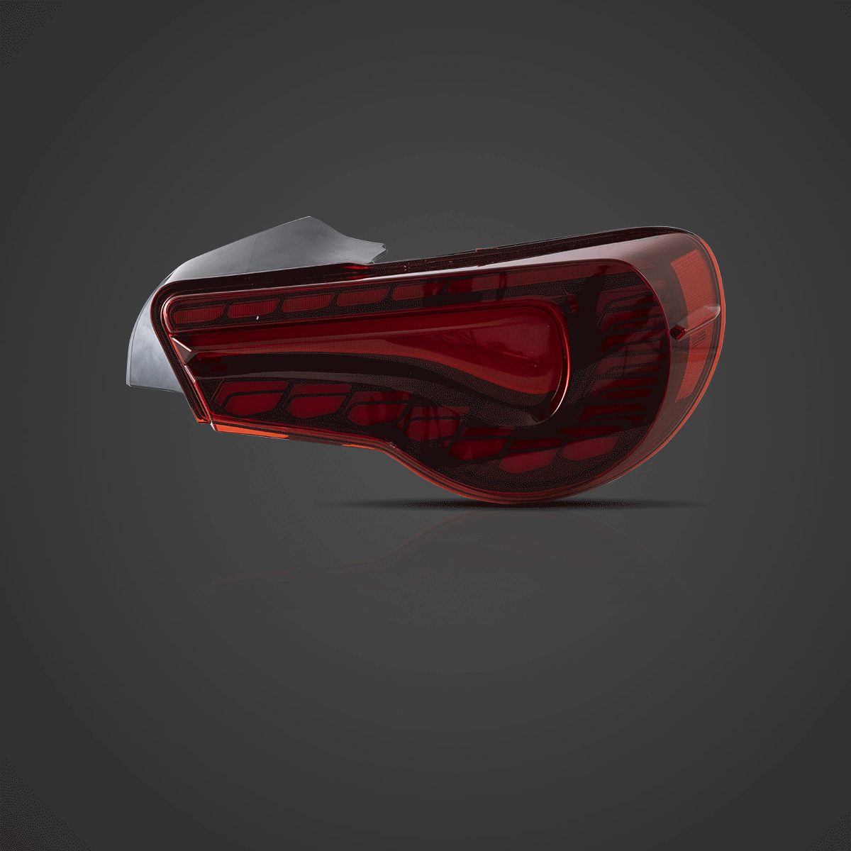 12-20 Toyota 86 GT86 FT86 13-20 Subaru BRZ 13-20 Scion FR-S Vland LED Tail Lights Sequential Turn Signal With Dynamic Welcome Lighting [Dragon Style] - Image 3