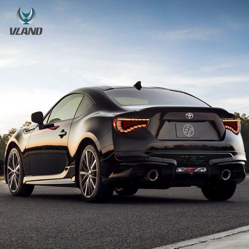 12-20 Toyota 86 GT86 FT86 13-20 Subaru BRZ 13-20 Scion FR-S Vland LED Tail Lights Sequential Turn Signal With Dynamic Welcome Lighting [Dragon Style]
