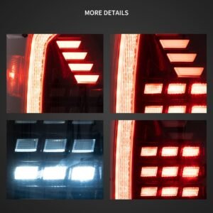 16-22 Toyota Tacoma 3th Gen (N300) LED Vland Tail Lights With Dynamic Welcome Lighting - Image 10