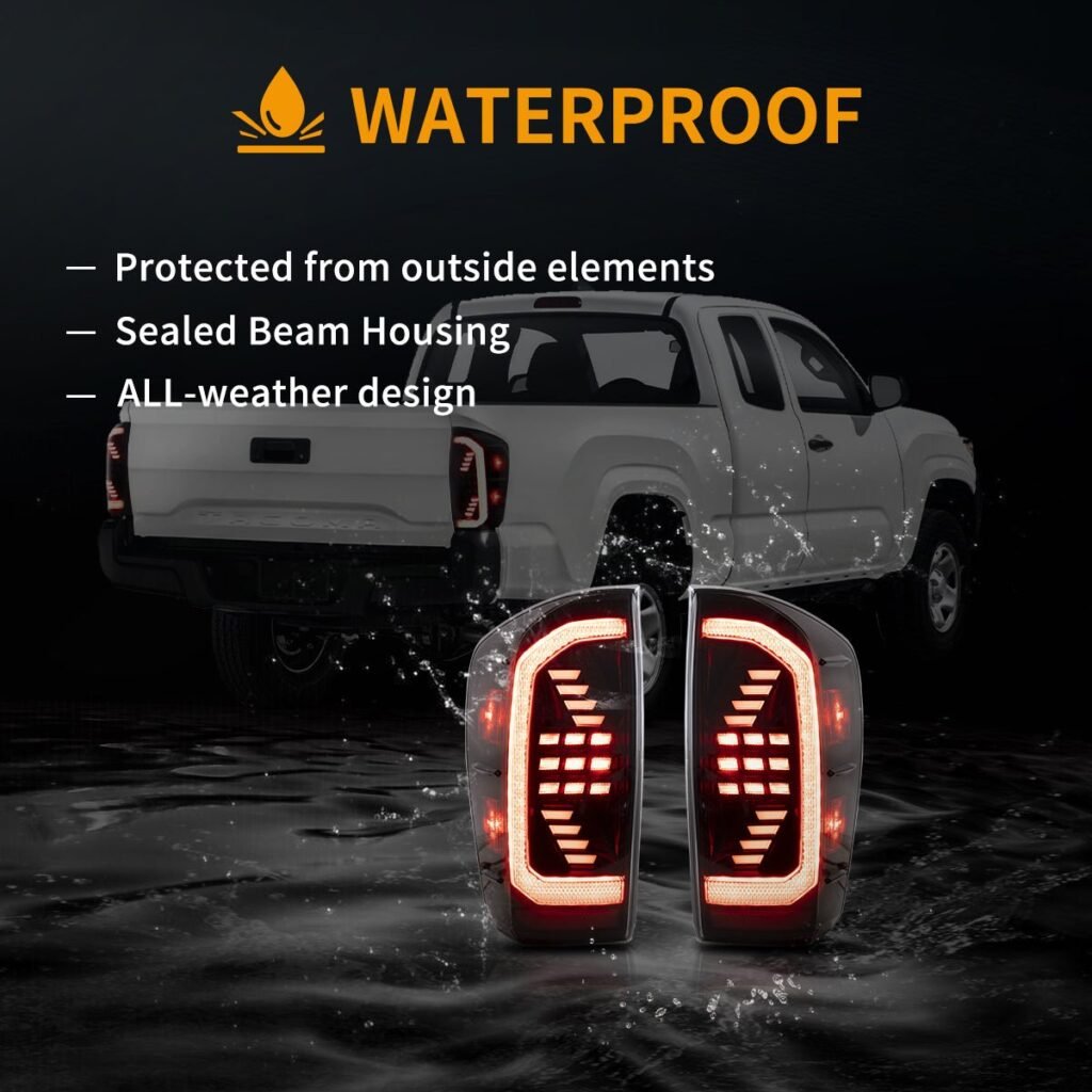 16-22 Toyota Tacoma 3th Gen (N300) LED Vland Tail Lights With Dynamic Welcome Lighting
