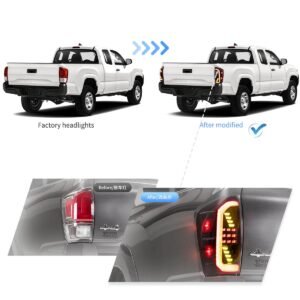 16-22 Toyota Tacoma 3th Gen (N300) LED Vland Tail Lights With Dynamic Welcome Lighting - Image 12