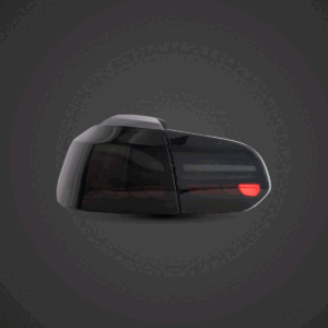 08-14 Volkswagen Golf 6th Gen Mk6 (5K) Hatchback Vland II OLED Tail Lights With Dynamic Welcome Lighting (GTS Style) - Image 3
