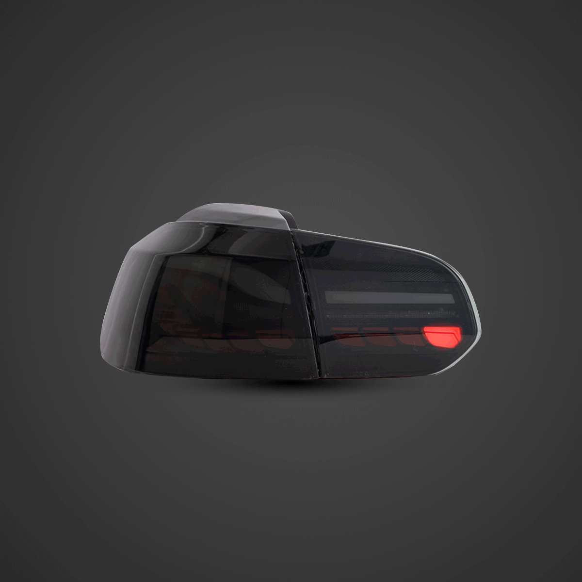 08-14 Volkswagen Golf 6th Gen Mk6 (5K) Hatchback Vland II OLED Tail Lights With Dynamic Welcome Lighting (GTS Style) - Image 3