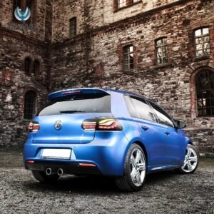 08-14 Volkswagen Golf 6th Gen Mk6 (5K) Hatchback Vland II OLED Tail Lights With Dynamic Welcome Lighting (GTS Style) - Image 11