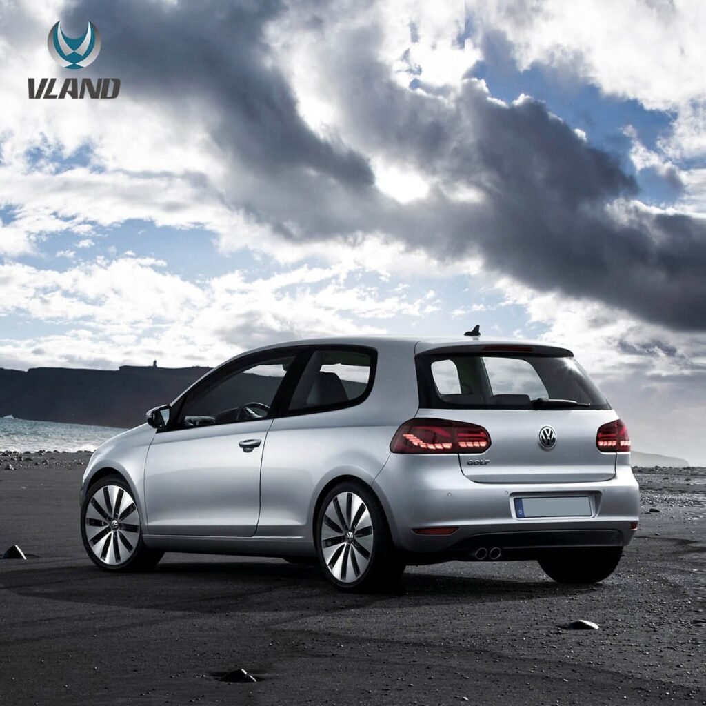 08-14 Volkswagen Golf 6th Gen Mk6 (5K) Hatchback Vland II OLED Tail Lights With Dynamic Welcome Lighting (GTS Style)