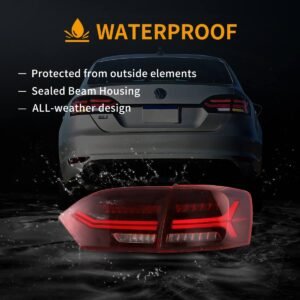 Vland Full LED 11-14 Volkswagen Jetta/Sagitar 6th Gen (A6) Tail Lights With Sequential Turn Signal - Image 15