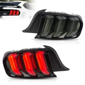 15-22 Ford Mustang 6th Gen (S550) Vland LED Tail Lights with 5 modes Sequential Turn Signal - Image 1