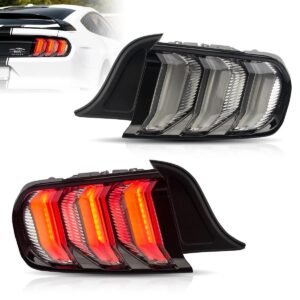 15-22 Ford Mustang 6th Gen (S550) Vland LED Tail Lights with 5 modes Sequential Turn Signal - Image 2