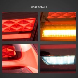 08-17 Mitsubishi Lancer & EVO X Vland IV LED Tail Lights With Dynamic Welcome Lighting - Image 6
