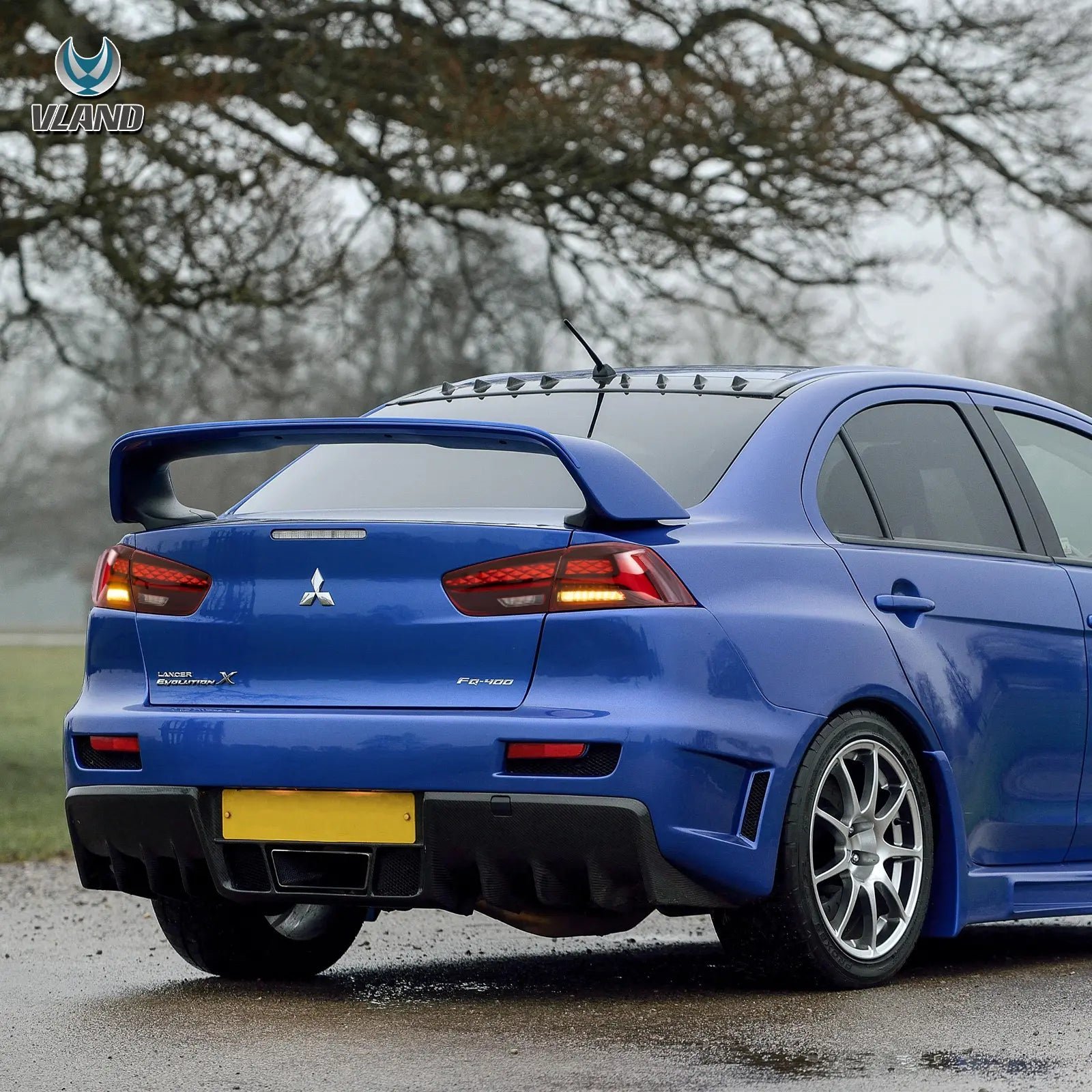 08-17 Mitsubishi Lancer & EVO X Vland IV LED Tail Lights With Dynamic Welcome Lighting - Image 2