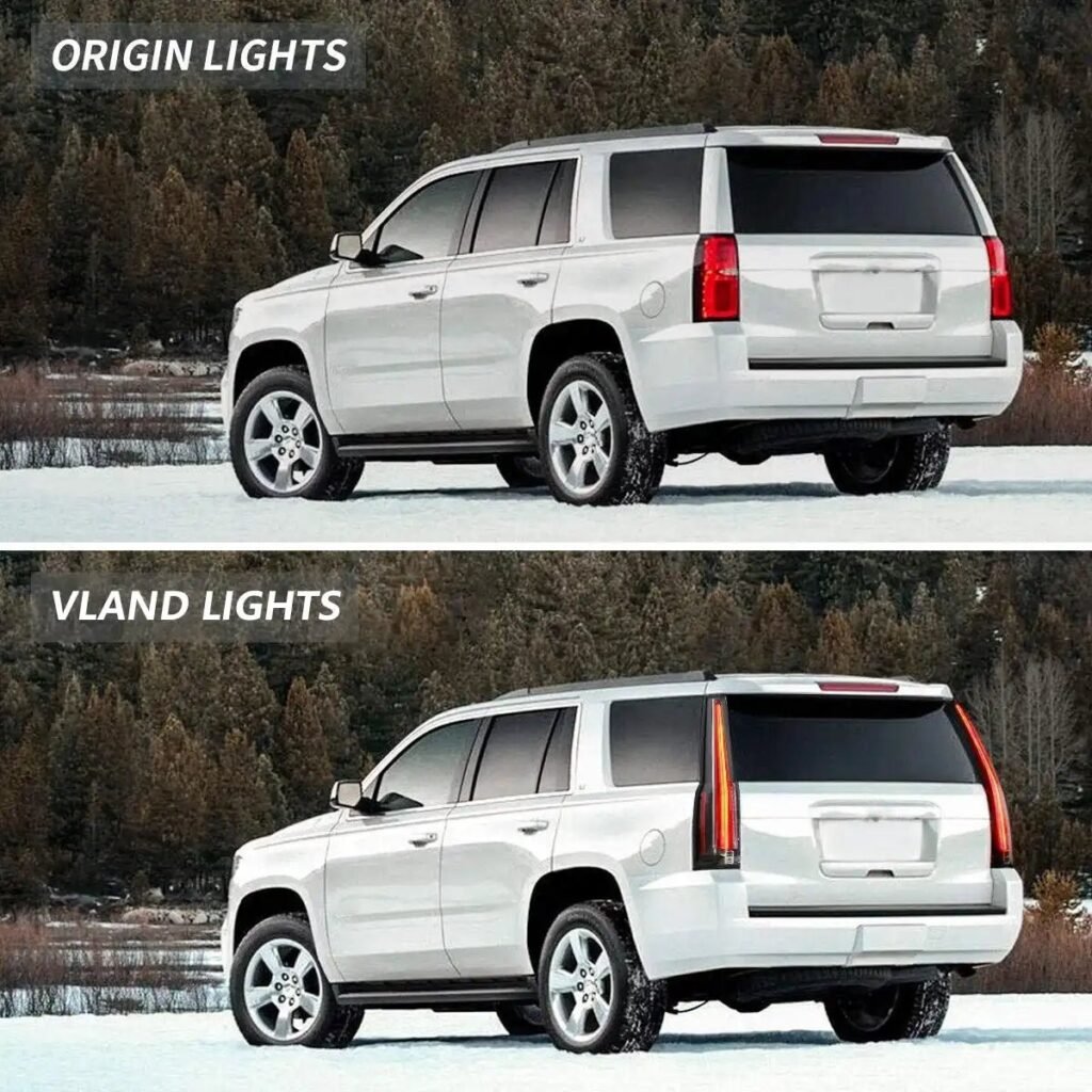 15-20 Chevrolet Tahoe Suburban 4th Gen(K2UC) Vland LED Tail Lights with Sequential Turn Signal