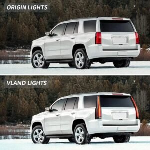 15-20 Chevrolet Tahoe Suburban 4th Gen(K2UC) Vland LED Tail Lights with Sequential Turn Signal - Image 5