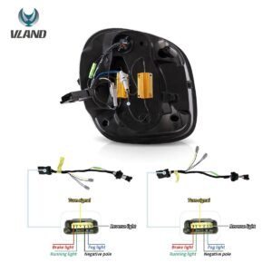 15-19 Benz Smart 453 Fortwo / Forfour Vland LED Tail Lights With Dynamic Welcome Lighting - Image 12