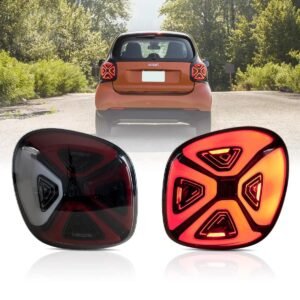 15-19 Benz Smart 453 Fortwo / Forfour Vland LED Tail Lights With Dynamic Welcome Lighting - Image 2