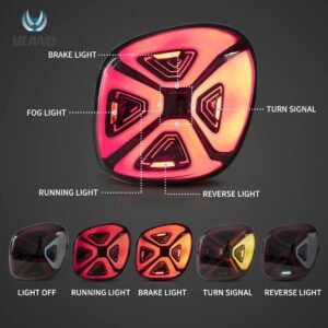 15-19 Benz Smart 453 Fortwo / Forfour Vland LED Tail Lights With Dynamic Welcome Lighting - Image 6