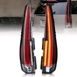 07-14 GMC Yukon Chevrolet Tahoe Suburban 3th Gen (GMT900) Vland LED Tail Lights with Sequential Turn Signal - Image 1