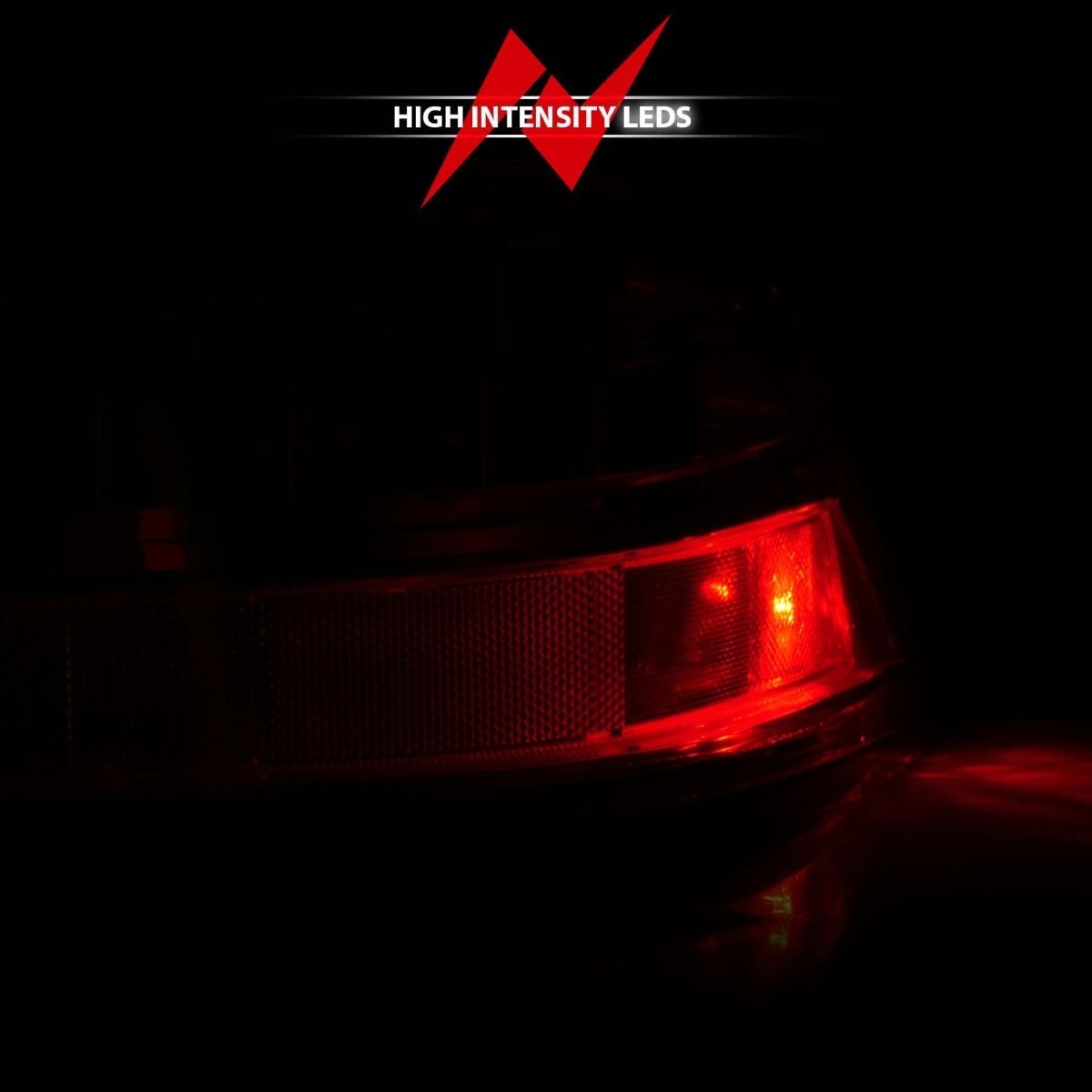 Honda Accord 06-07 4DR Tail Lights Red/Clear - Image 5