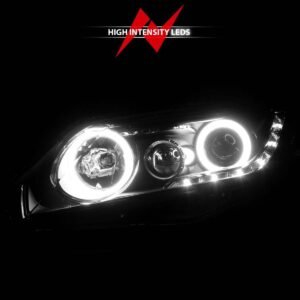 Honda Civic 06-11 4DR / Hybrid Projector Headlights Black W/ Rx Halo - Image 6