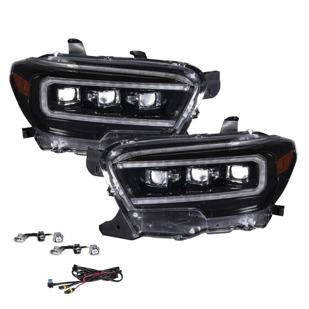 2016-2023 Toyota Tacoma Sequential LED Projector Headlights (pair)