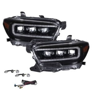 2016-2023 Toyota Tacoma Sequential LED Projector Headlights (pair) - Image 7