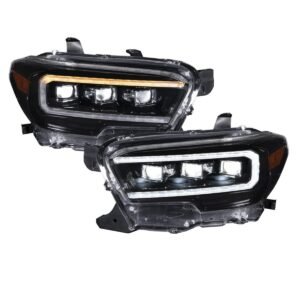 2016-2023 Toyota Tacoma Sequential LED Projector Headlights (pair) - Image 1