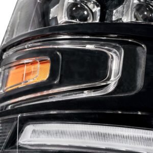 2007-2013 Chevrolet Silverado LED Projector Headlights (pair) - Image 10
