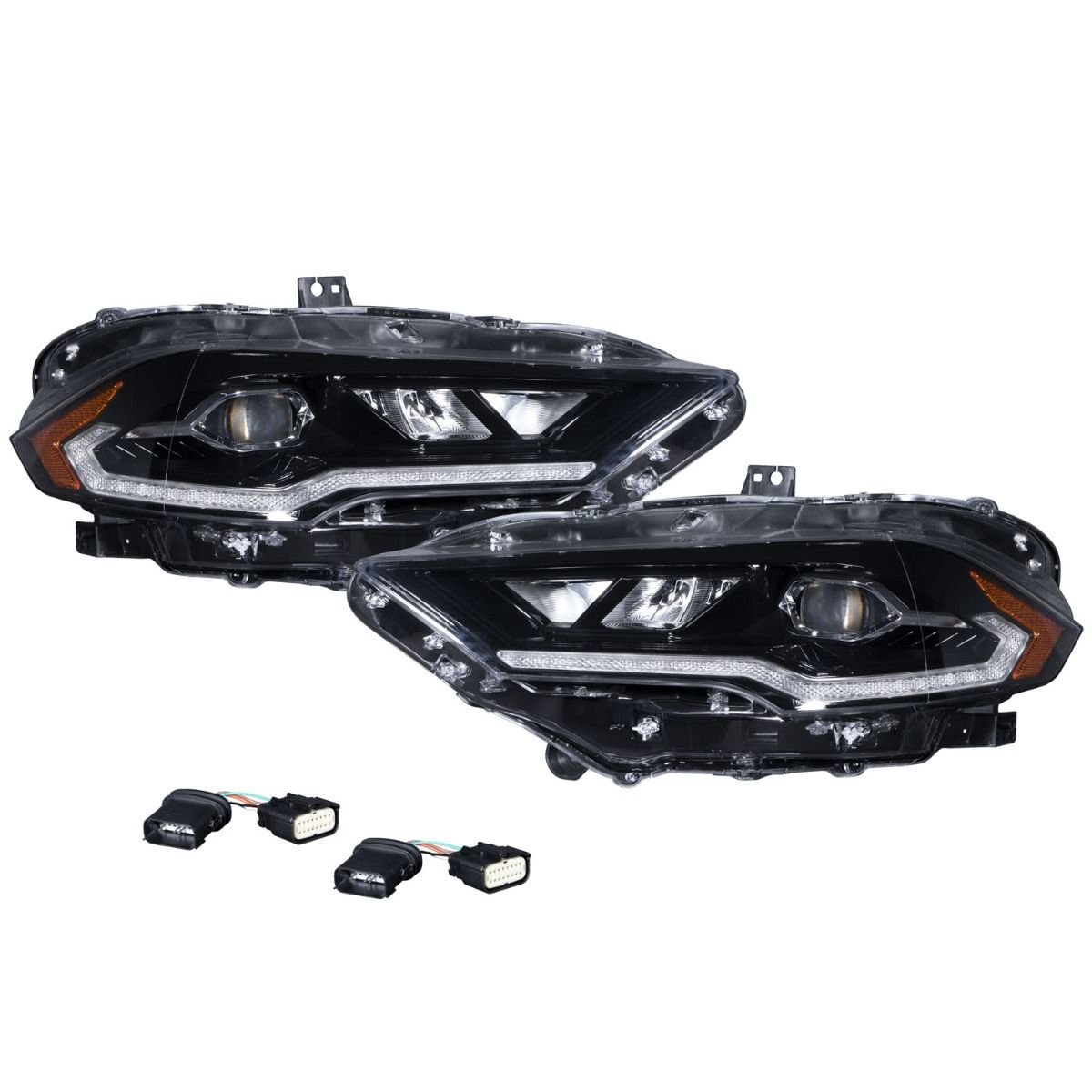 2018-2023 Ford Mustang LED Headlights (pair) - Image 7