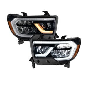 2008-2017 Toyota Sequoia LED Reflector Headlights (pair) - Image 1