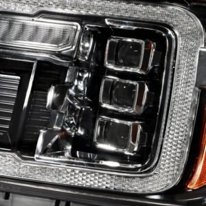 2015-2019 GMC Sierra 2500/3500 LED Projector Headlights (pair) - Image 5