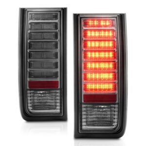 Hummer H2 SUV 03-09 Led Tail Lights Smoke - Image 5